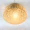 Mid-Century German Amber Glass Flush Mount / Ceiling Lamp by Helena Tynell for Limburg, 1970s, Image 6
