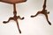 Leather Top Side Tables, 1930s, Set of 2, Image 7