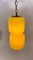 Lámpara de suspensión vintage de cristal de Murano de Vistosi, Imagen 3