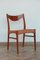Rope and Teak GS60 Chairs by Arne Wahl Iversen, 1960s, Set of 4 2
