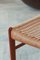 Rope and Teak GS60 Chairs by Arne Wahl Iversen, 1960s, Set of 4, Image 12