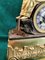 French Louis XVI Style Parigina Mantel Clock in Gilded Bronze, Image 12