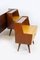 Mid-Century Bedside Tables and Cabinet, 1960s, Set of 3, Image 6