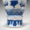 Vintage Chinese White and Blue Flower Vase, Image 11