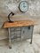 Industrial Steel and Wood Workbench 12