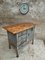 Industrial Steel and Wood Workbench 1