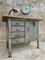 Industrial Steel and Wood Workbench 4