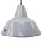 Dutch Industrial Enamel Factory Pendant Light from Philips 1