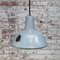 Vintage Industrial Enamel Hanging Lamp from Philip 4