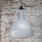 Lampe à Suspension d'Usine Industrielle en Émail de Philips, Pays-Bas 4