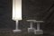 Bedside Tables and Floor Lamp by Ludwing Mies Van Der Rohe for Alivar, Set of 3 5