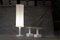 Bedside Tables and Floor Lamp by Ludwing Mies Van Der Rohe for Alivar, Set of 3 3