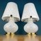 Murano Glass Mushroom Table Lamps, Italy, 1970s, Set of 2 2