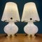 Murano Glas Mushroom Tischlampen, Italien, 1970er, 2er Set 8