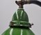 Belle Lampe Industrielle Verte (années 30) – Style Bauhaus 5