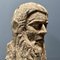 Carved Wooden Head of Man with Beard 14