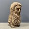 Carved Wooden Head of Man with Beard 2