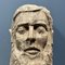 Cabeza de hombre con barba de madera tallada, Imagen 16