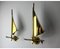 Mid-Century Italian Sailboat Sconces in Brass, 1950s, Set of 2 7