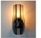 Italian Black Veca Wall Lamp in Cut Murano Glass, 1970 3