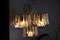 Italian Drop Chandelier in Murano Glass by Venini, 1960, Image 3