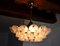 Italian Floral Chandelier in Murano Glass, 1970s 3