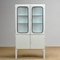 Vintage Glass & Iron Medical Cabinet, 1970s 3