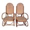 Rocking Chairs in Beech by Mickael Thonet, Set of 2, Image 1