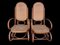 Rocking Chairs Vintage en Hêtre, Set de 2 2