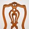Antique Dutch Olive Wood Dining Table & Chairs, Set of 5, Image 11