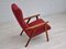 Danish Teak High-Backed Armchair, 1970s, Image 6