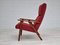 Danish Teak High-Backed Armchair, 1970s, Image 13