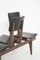 Vintage Italian Bench with Black Leather Seats, Image 7