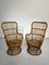 Vintage Wicker Lounge Set, 1960s, Set of 3 5