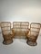 Vintage Korbgeflecht Lounge Set, 1960er, 3er Set 1