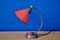 Mid-Century Red Cocotte Table Lamp, 1950s 1