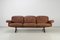 Vintage Three Seater DS-31 Sofa in Leather by De Sede, 1970s 1