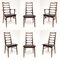 Danish Rosewood Lis Dining Chairs by Niels Koefoed, Set of 6 1