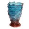 Clear Emerald and Clear Rose Pink Pompitu II Vase by Gaetano Pesce for Fish Design 1