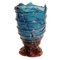 Clear Emerald and Clear Rose Pink Pompitu II Vase by Gaetano Pesce for Fish Design 2