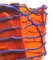 Vase Pompitu II Extracolor Orange Transparent, Orange Mat et Bleu Mat par Gaetano Pesce pour Fish Design 2