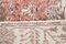 Vintage Runner Rug with Faded Red Floral 15