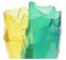 Klargelbe, smaragdgrüne Twins C Vase von Gaetano Pesce für Fish Design 2