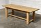 French Square Leg Bleached Oak Farmhouse Dining Table 1