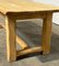 French Square Leg Bleached Oak Farmhouse Dining Table 3