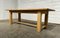 French Square Leg Bleached Oak Farmhouse Dining Table 5