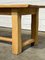 French Square Leg Bleached Oak Farmhouse Dining Table 6