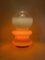 Space Age Orange Murano Glass Table Lamp by Carlo Nason for AV Mazzega, 1970s, Image 6
