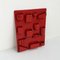 Portaoggetti da parete Ustensilo rosso di Dorothee Becker Maurer per Design M, anni '60, Immagine 3