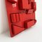 Red Ustensilo Wall Organizer by Dorothee Becker Maurer for Design M, 1960s 4